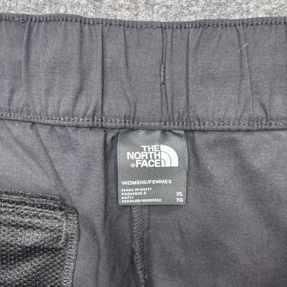 The North Face Aphrodite 2.0 Black Hiking Shorts Womens XL Regular 4 Inch Inseam - Picture 8 of 9